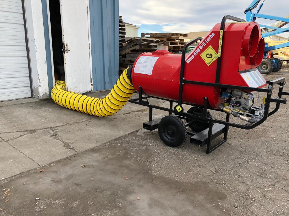 ACME TOOLS 12 In. x 25 Ft. Portable Heater Ducting - Ascmtools