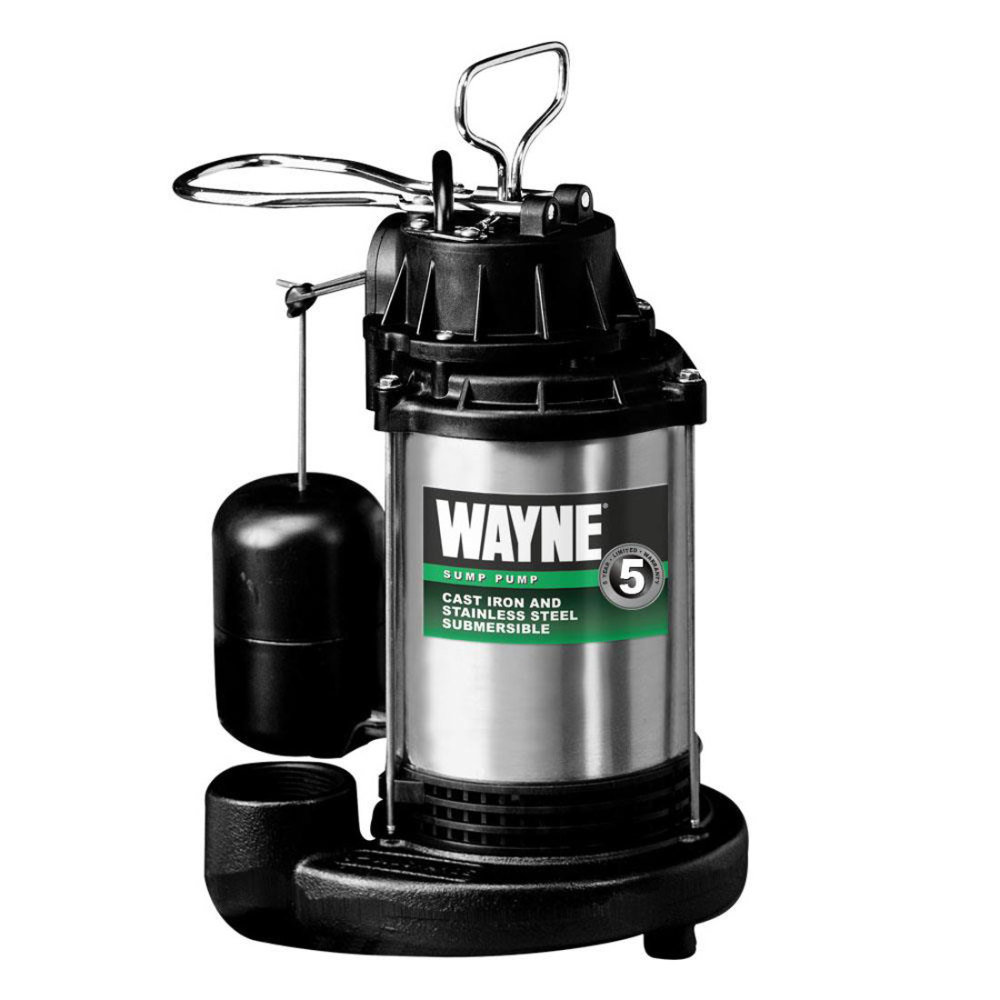 Wayne Water Systems 3/4HP Cast Iron Submersible Sump Pump - Ascmtools