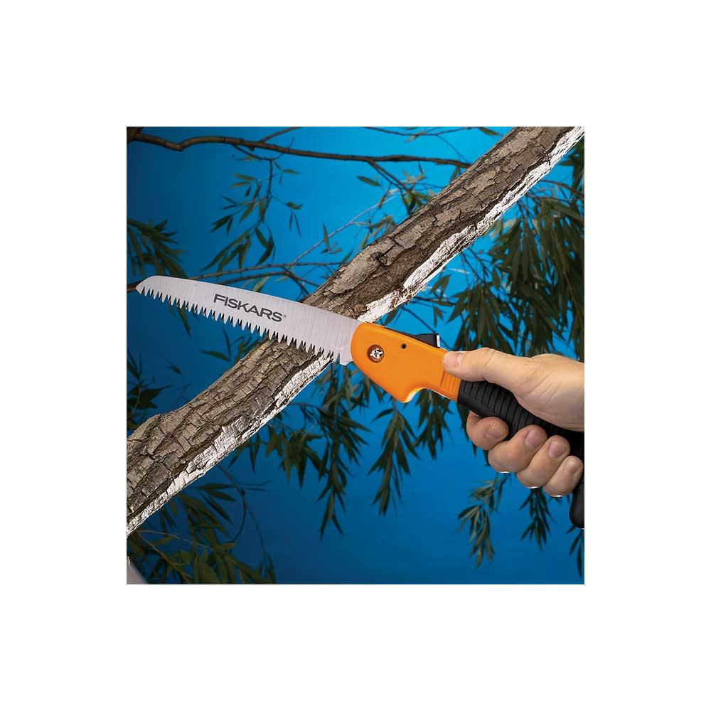Fiskars 7″ Non Slip Grip Folding Hand Saw - Ascmtools