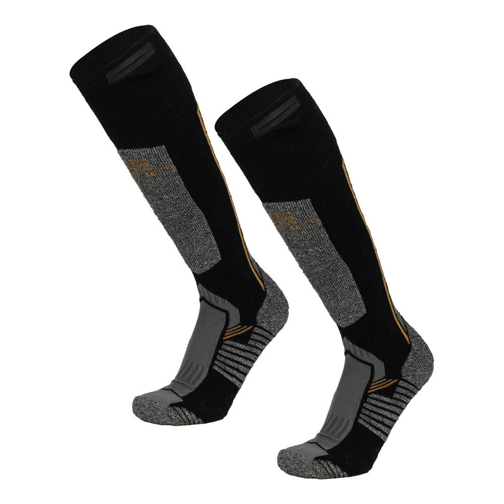 Mobile Warming Pro Compression Heated Socks Unisex Dark Gray Medium - Ascmtools