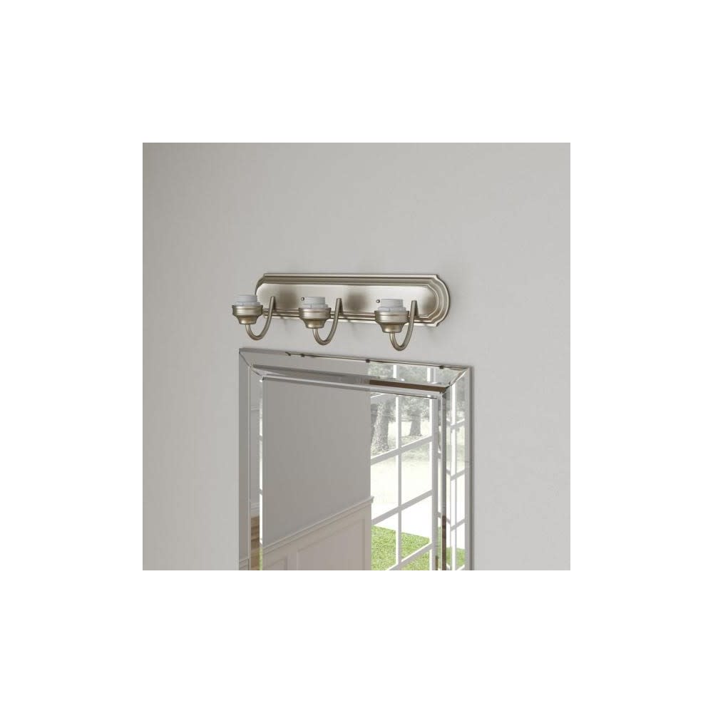 Westinghouse Three-Light Wall Indoor Fixture Brushed Nickel - Ascmtools