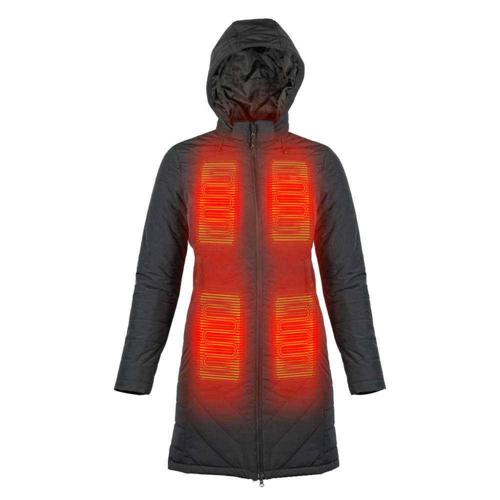 Mobile Warming 7.4V Meridian Heated Jacket Womens Black XS - Ascmtools
