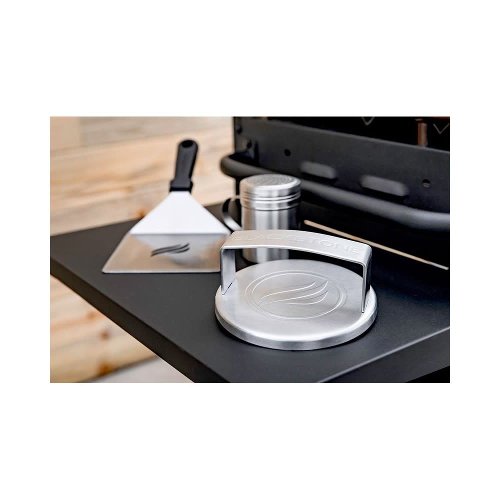 Blackstone Professional Hamburger Kit Black/Silver 3pc - Ascmtools