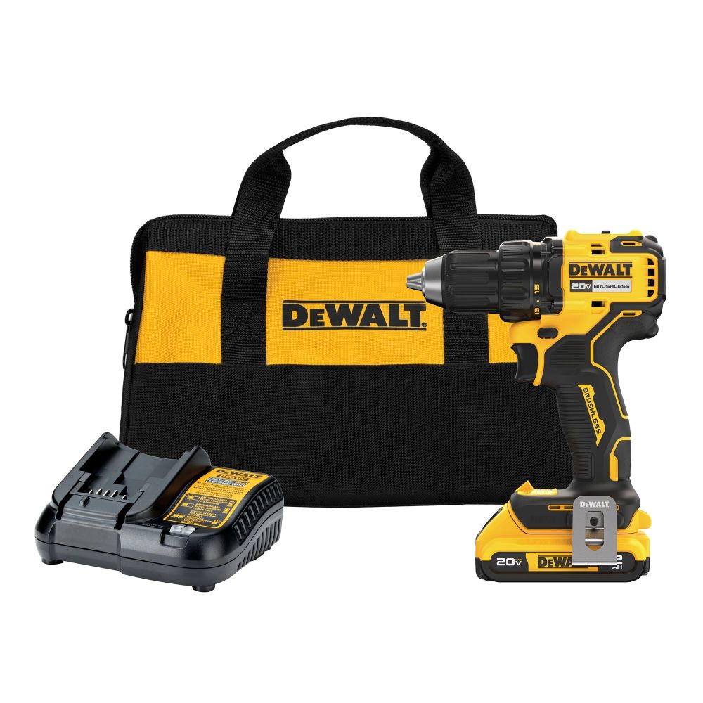 DEWALT 20V MAX 1/2″ Drill Driver Cordless Kit - Ascmtools