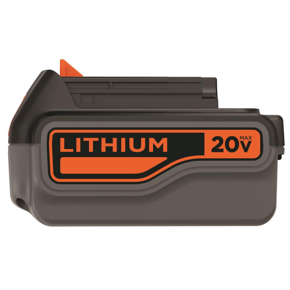 Black and Decker 20V MAX* 4.0 Ah Lithium Battery Pack - Ascmtools