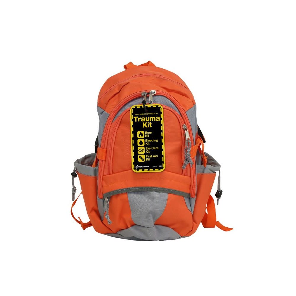 First Aid Only All In One Trauma Backpack Kit - Ascmtools