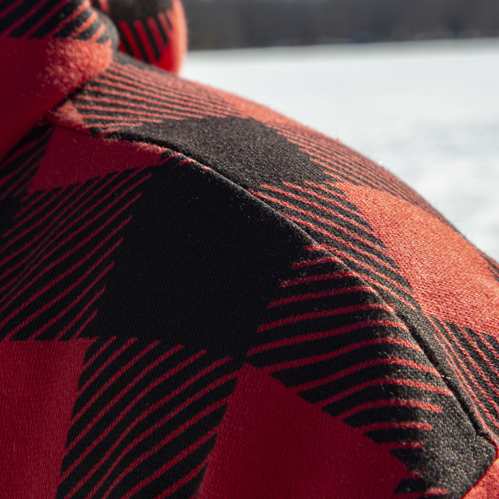 Eskimo Buffalo Plaid Cotton Hoodie 4XL - Ascmtools