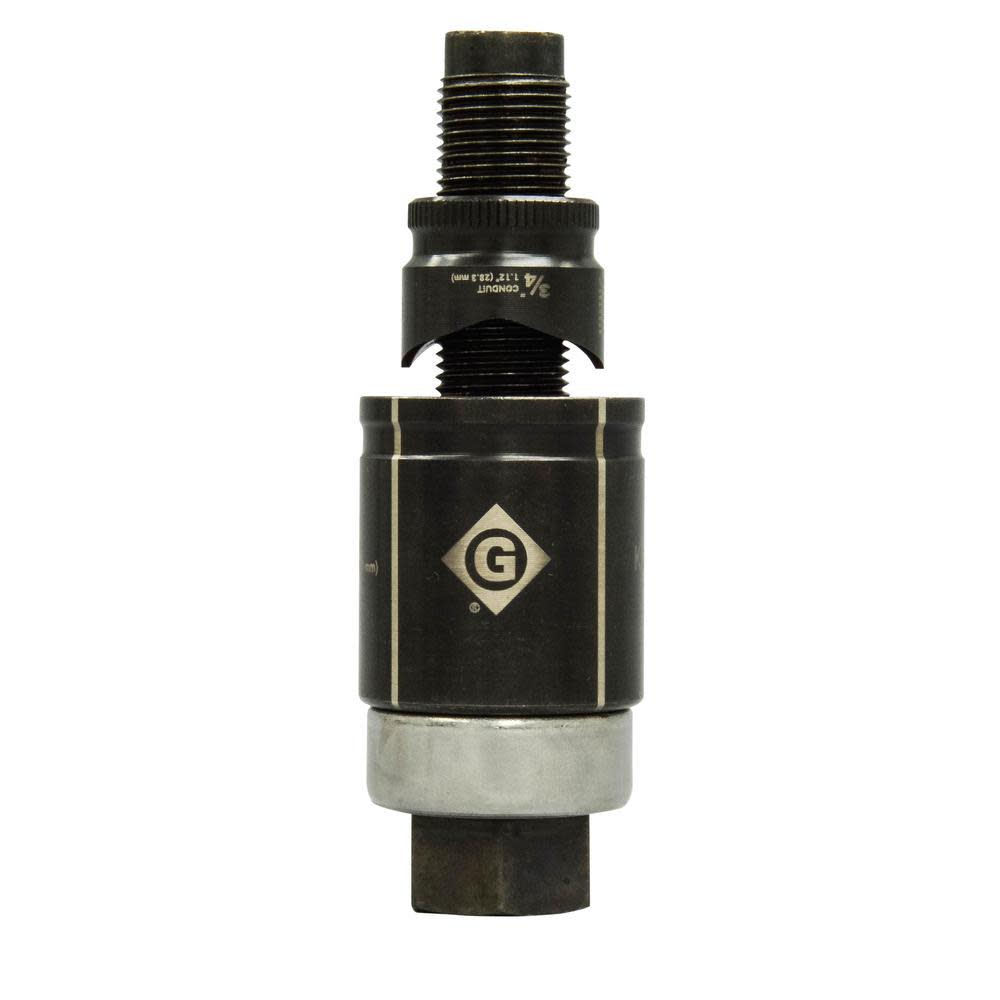 Greenlee 3/4″ Conduit Size Standard Round Manual Knockout Set - Ascmtools