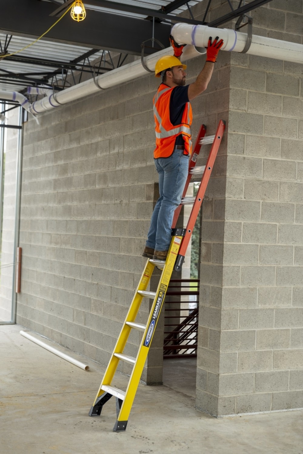 Werner LEANSAFE X3 Professional 3 in 1 Multi-purpose Ladder - Ascmtools