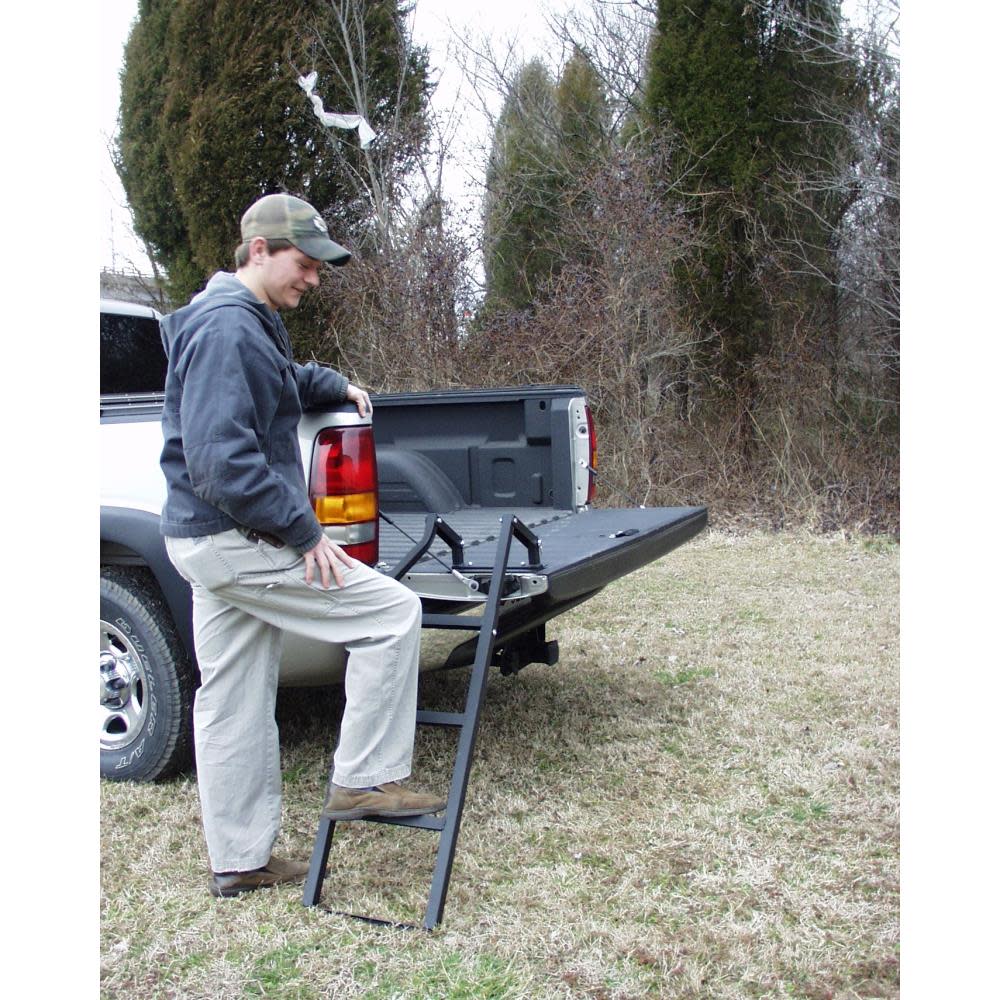 Traxion 2-Step Tailgate Ladder - Ascmtools