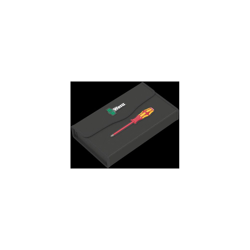 Wera Tools 7pc Kraftform Plus 100 iS/7 Set 3 VDE Screwdriver Set - Ascmtools