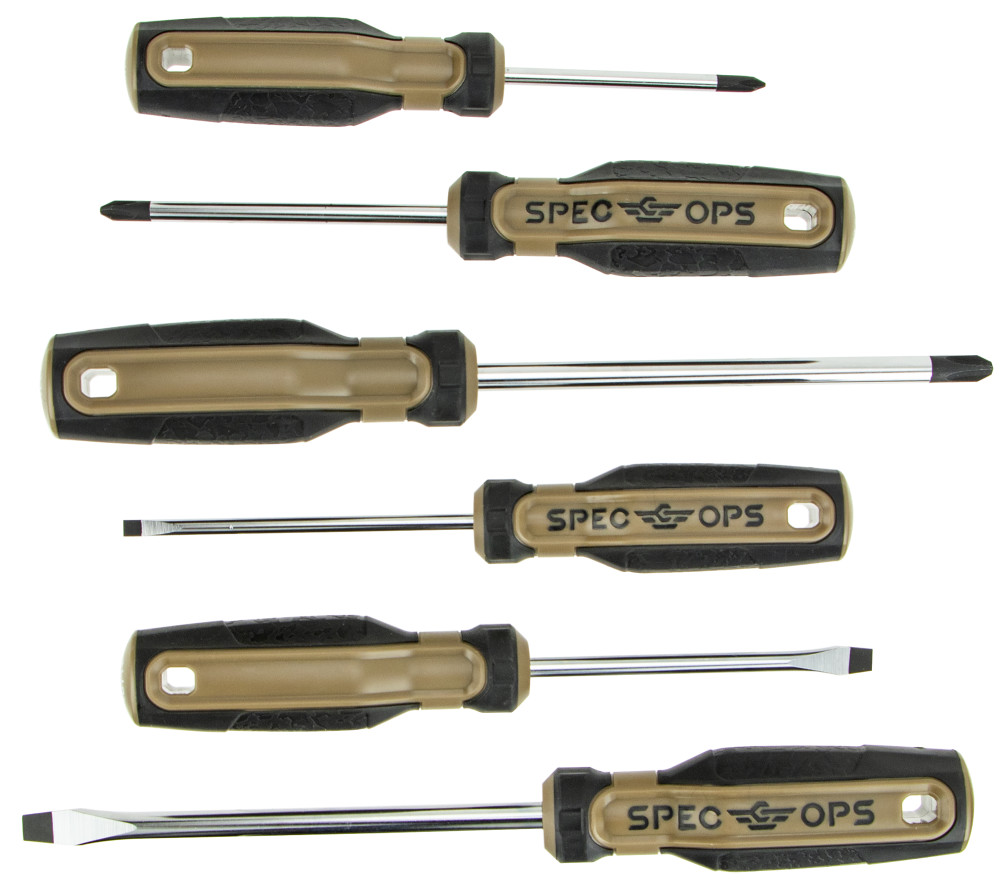 Spec Ops Screwdriver Set 6pc - Ascmtools