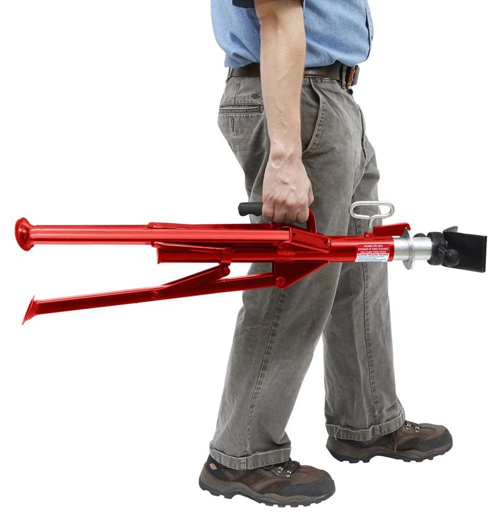 Reed Mfg JFV Folding V-Head Jackstand - Ascmtools