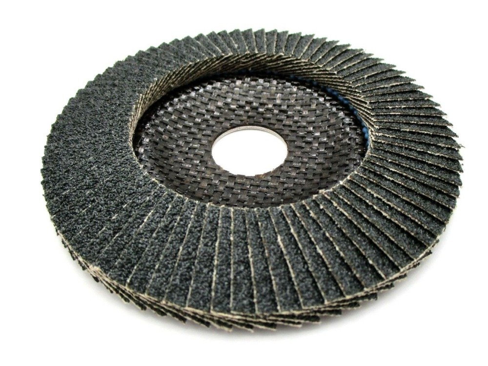 Diamond Products Tyrolit PREMIUM 4-1/2″X7/8″ Zirconia Flap Discs for Steel and Stainless Steel -Type 29 - Ascmtools