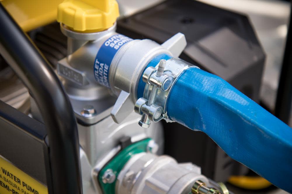 Champion Power Equipment 2-Inch Gas-Powered Semi-Trash Water Transfer Pump with Hose and Wheel Kit - Ascmtools