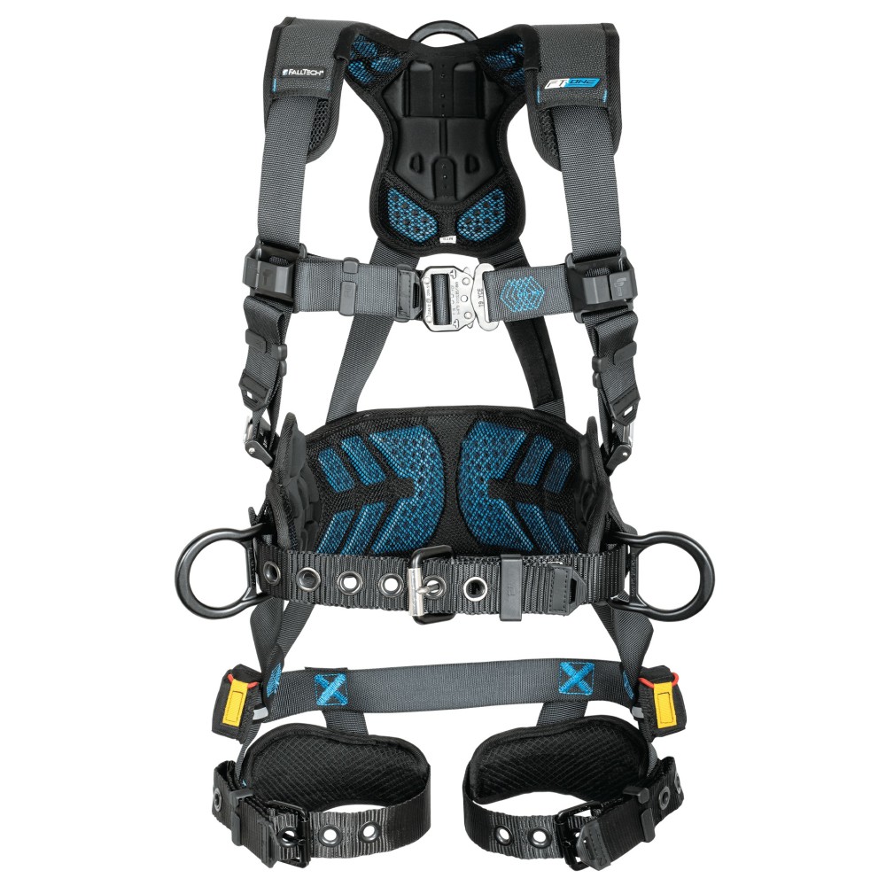 Falltech FT One 3D Construction Belted Full Body Harness Small - Ascmtools