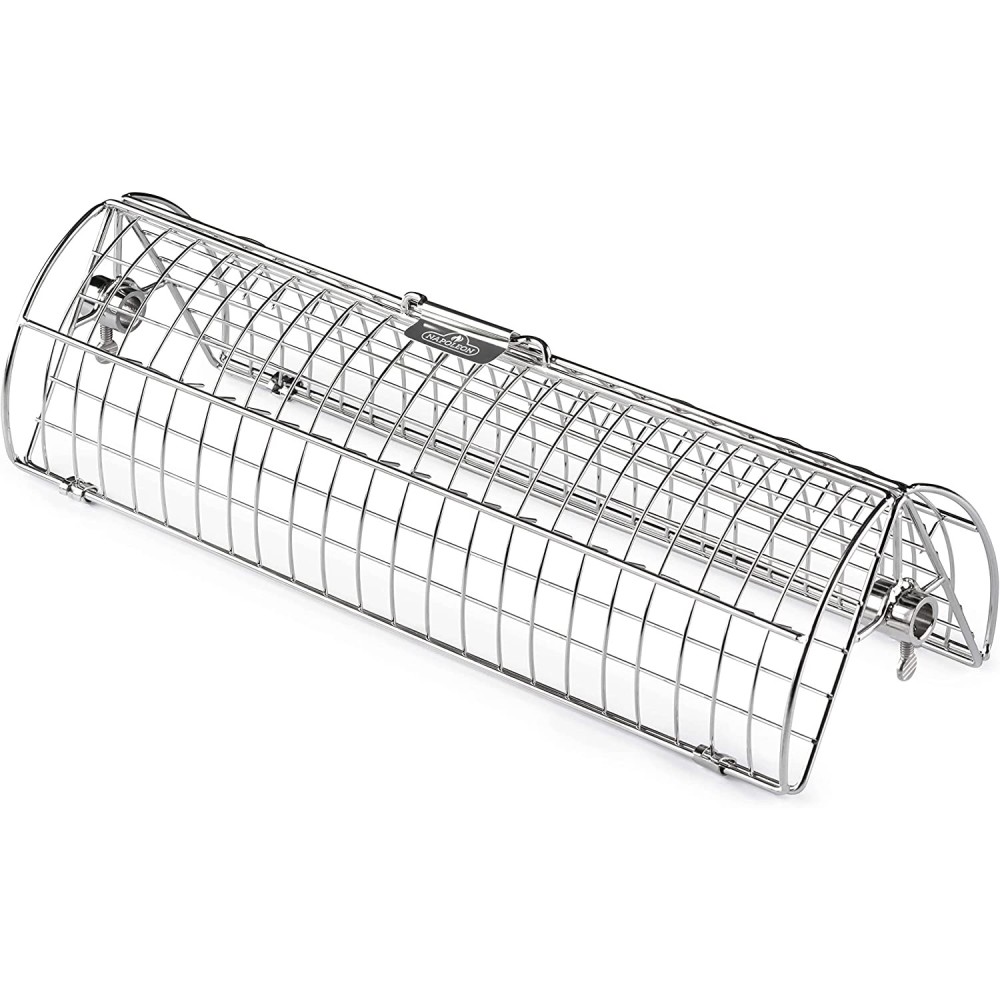 Napoleon Rotisserie Rack Stainless Steel Dual Cage - Ascmtools