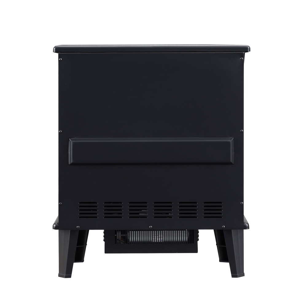 Hearthpro 25″ 5 Sided Infrared Electrick Stove Black Finish - Ascmtools