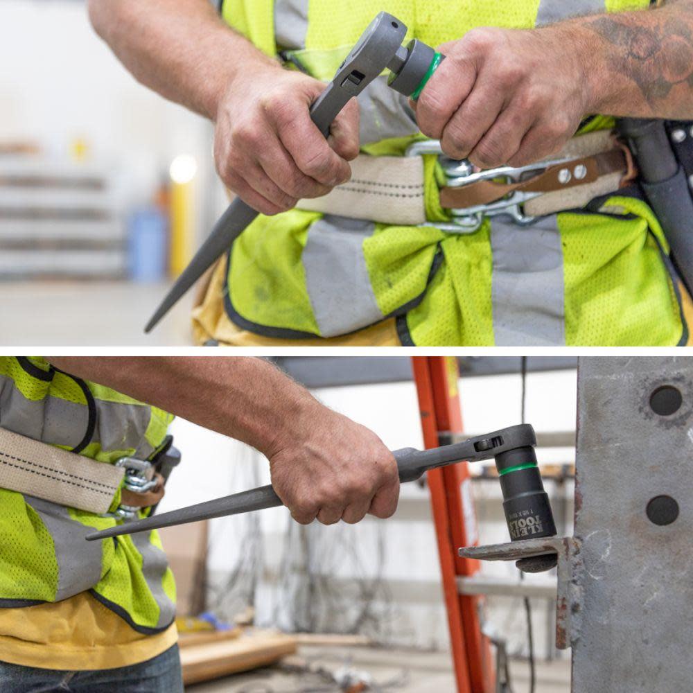 Klein Tools 1/2″ Ratcheting Construction Wrench - Ascmtools