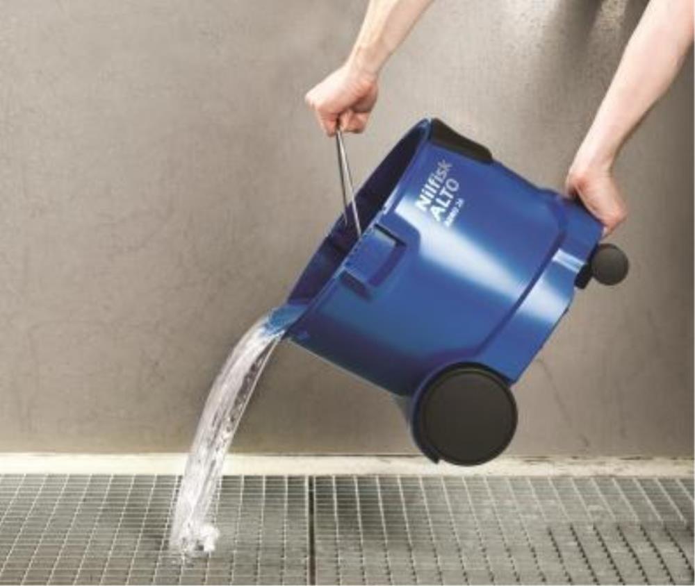 Nilfisk-Alto Aero 26 25 Liter Contractor-Grade Wet/Dry Vacuum with Tool Start - Ascmtools