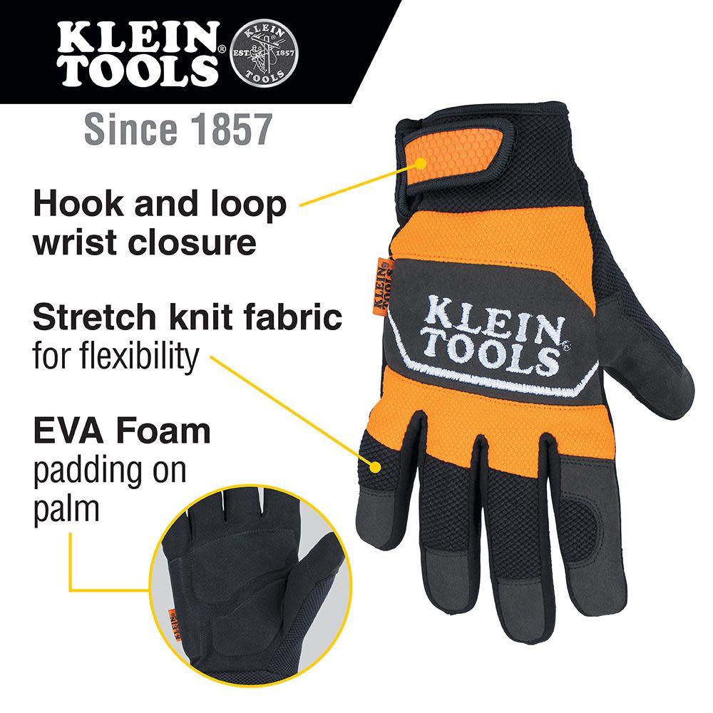 Klein Tools Winter Thermal Gloves XL - Ascmtools