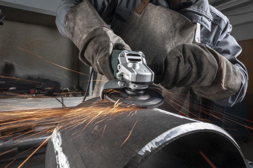 Metabo 4.5″/5″ Angle Grinder – 11500 RPM – 8.0 AMP with Non-Locking Paddle - Ascmtools