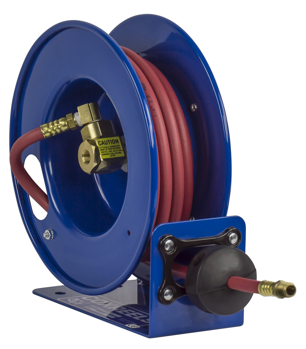 Coxreels Compact Spring Driven Hose Reel 1/4″ x 25′ 300PSI - Ascmtools