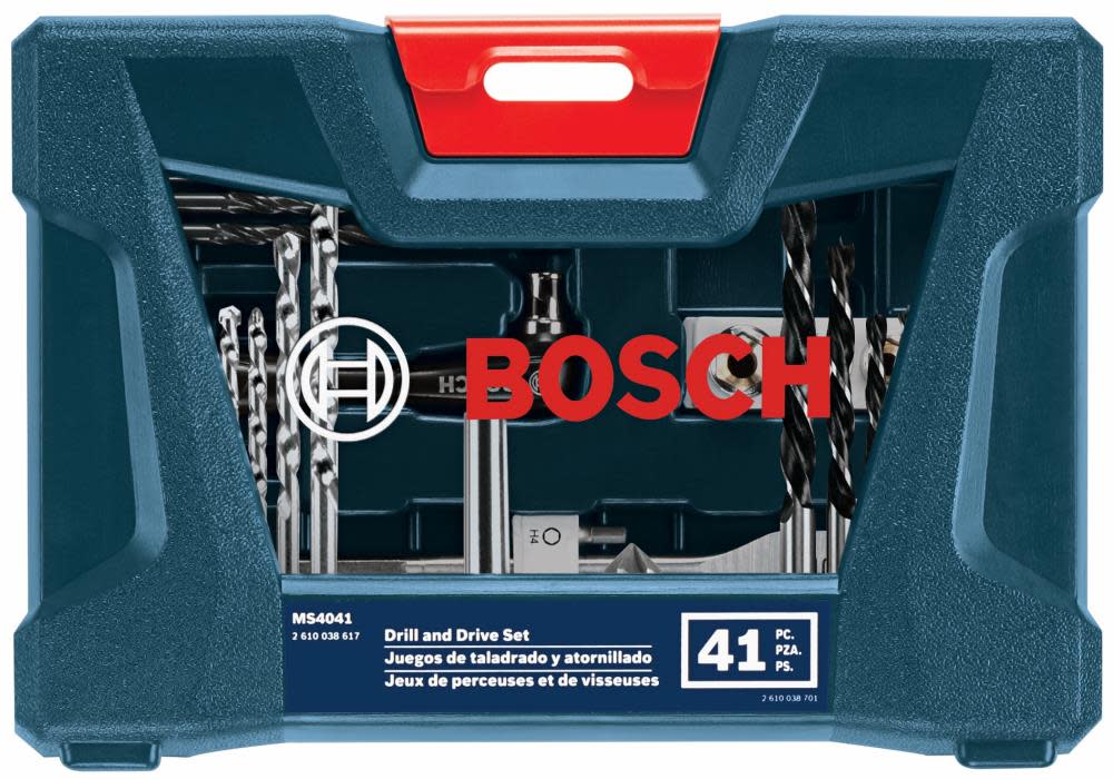 Bosch Drilling and Driving Mixed Bit Set 41pc - Ascmtools