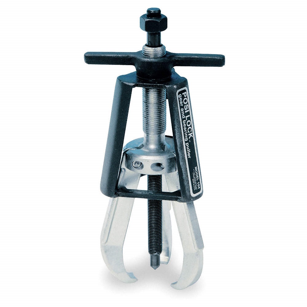 Posi Lock Puller 104 Manual Puller – 4″ Reach 3 Jaws 5 Ton Capacity - Ascmtools