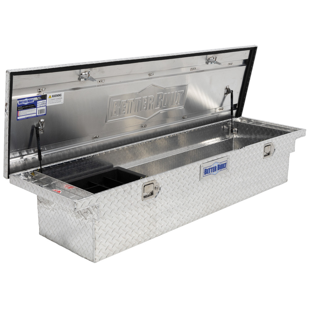 Better Built 69″ Saddle Truck Box Low-Profile Brite Aluminum - Ascmtools