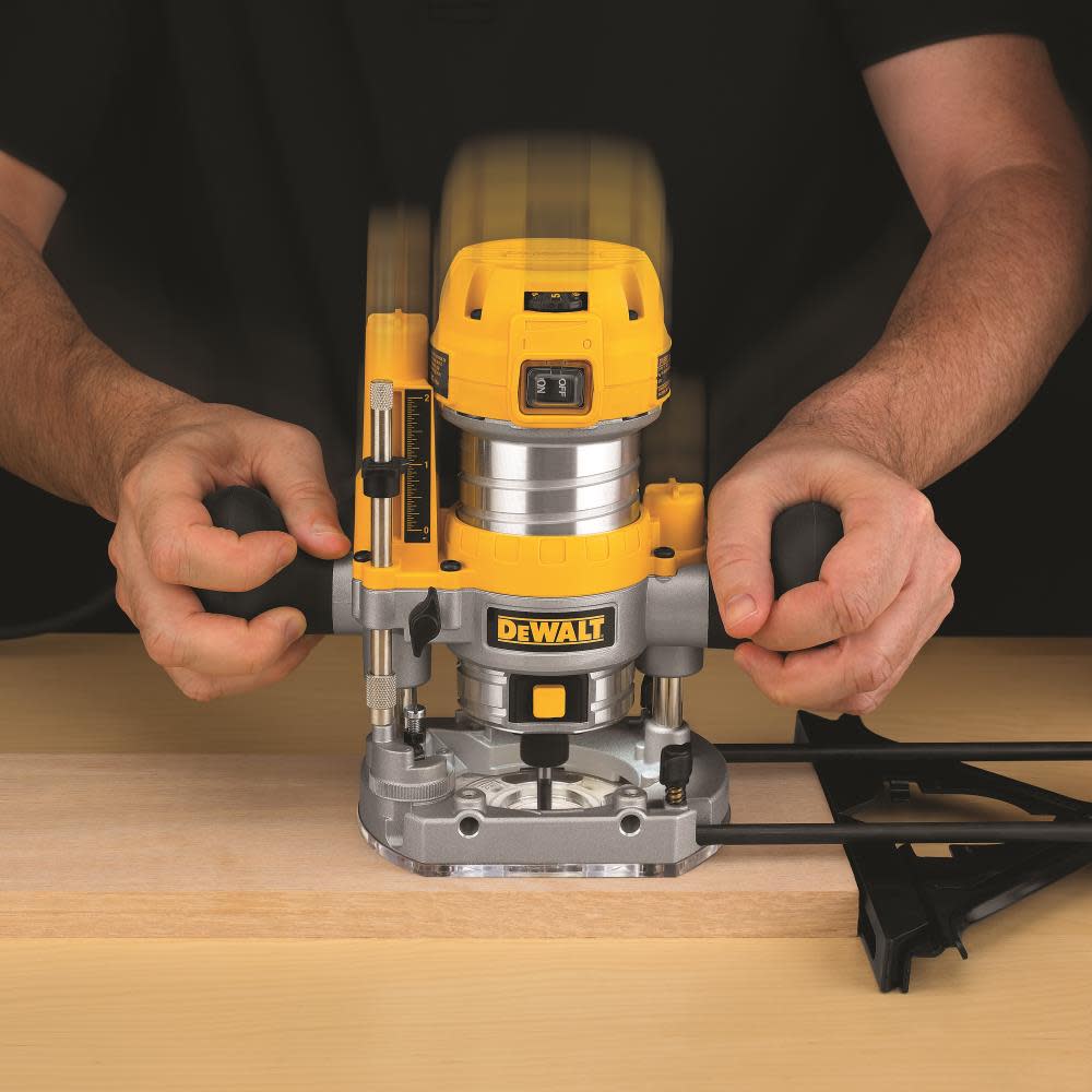 DEWALT DWP611PK – 1.25 Peak HP Compact Router Combo Kit (DWP611PK) - Ascmtools