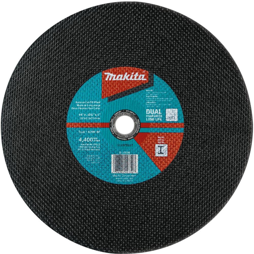 Makita 14″ x 1″ x 3/32″ Abrasive Cut-Off Wheel 25/pk - Ascmtools