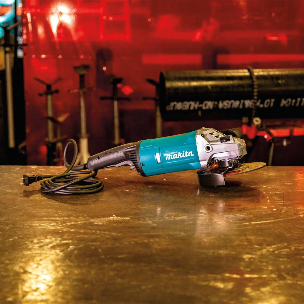 Makita 7″ Angle Grinder with Lock-On Switch - Ascmtools