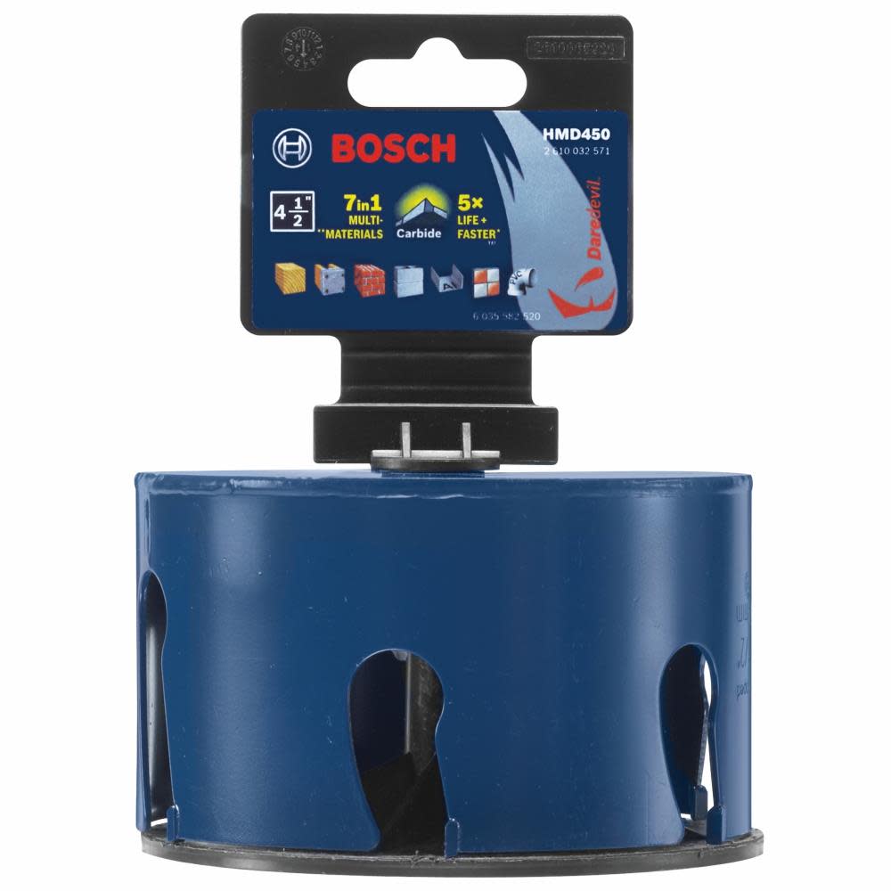 Bosch 4-1/2 In. Daredevil Carbide Hole Saw - Ascmtools