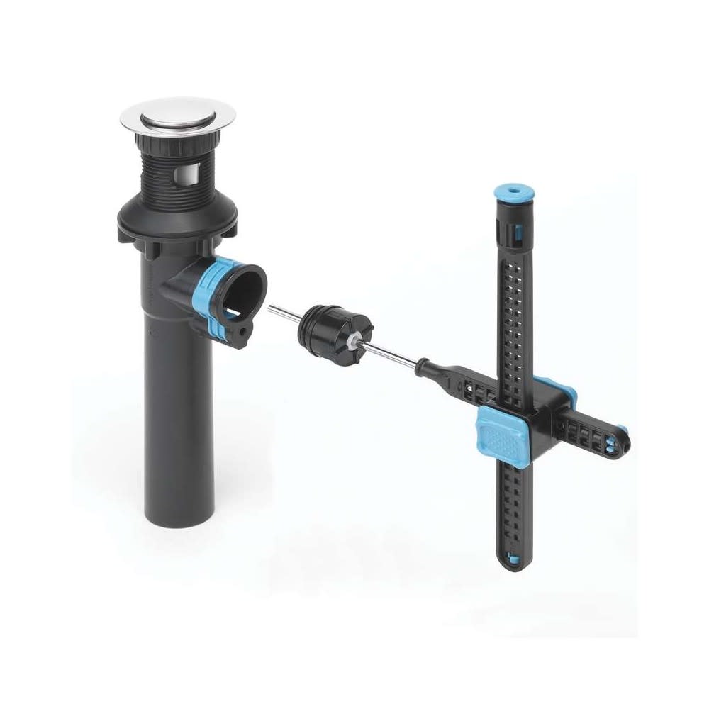 Oakbrook Lavatory Pop Up Faucet Two Handle Chrome - Ascmtools