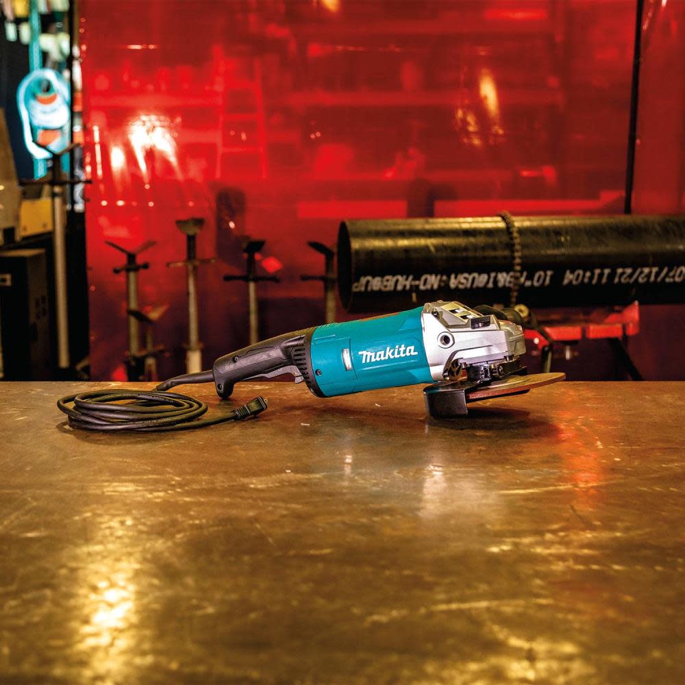 Makita 7″ Angle Grinder with Lock-On Switch - Ascmtools