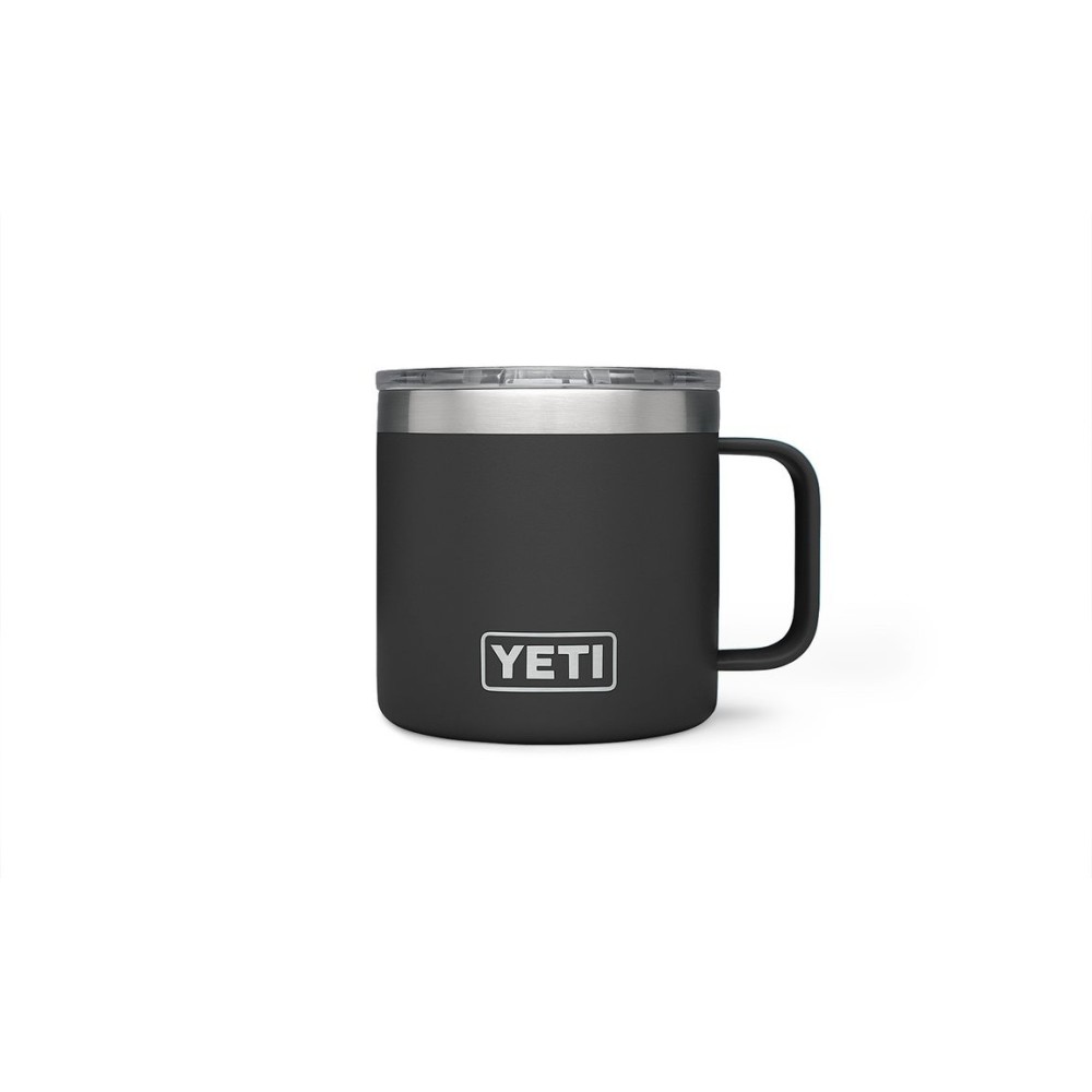 Yeti Rambler Mug with MagSlider Lid 14oz Black - Ascmtools