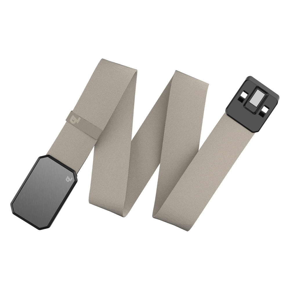 Groove Life Cumberland Flat Earth Belt with Gunmetal Magnetic Buckle - Ascmtools