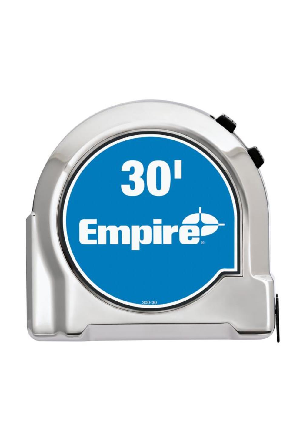 Empire Level 30 Ft. Chrome Tape Measure - Ascmtools