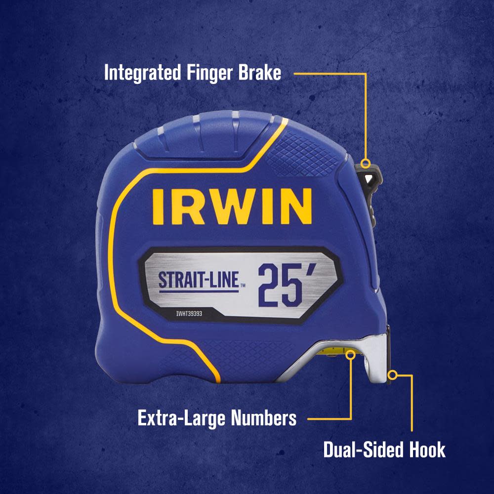 Irwin STRAIT LINE Tape Measure 25′ - Ascmtools
