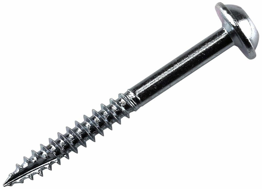 Kreg 1-1/2″ #7 Fine WH Zinc Pocket Screw – 1200ct - Ascmtools