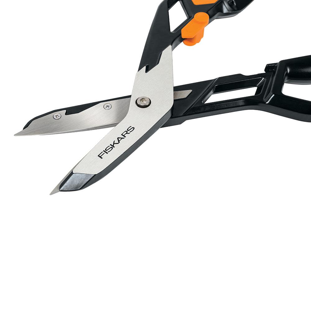 Fiskars PRO PowerArc Easy Action Aluminum Tin Snips - Ascmtools