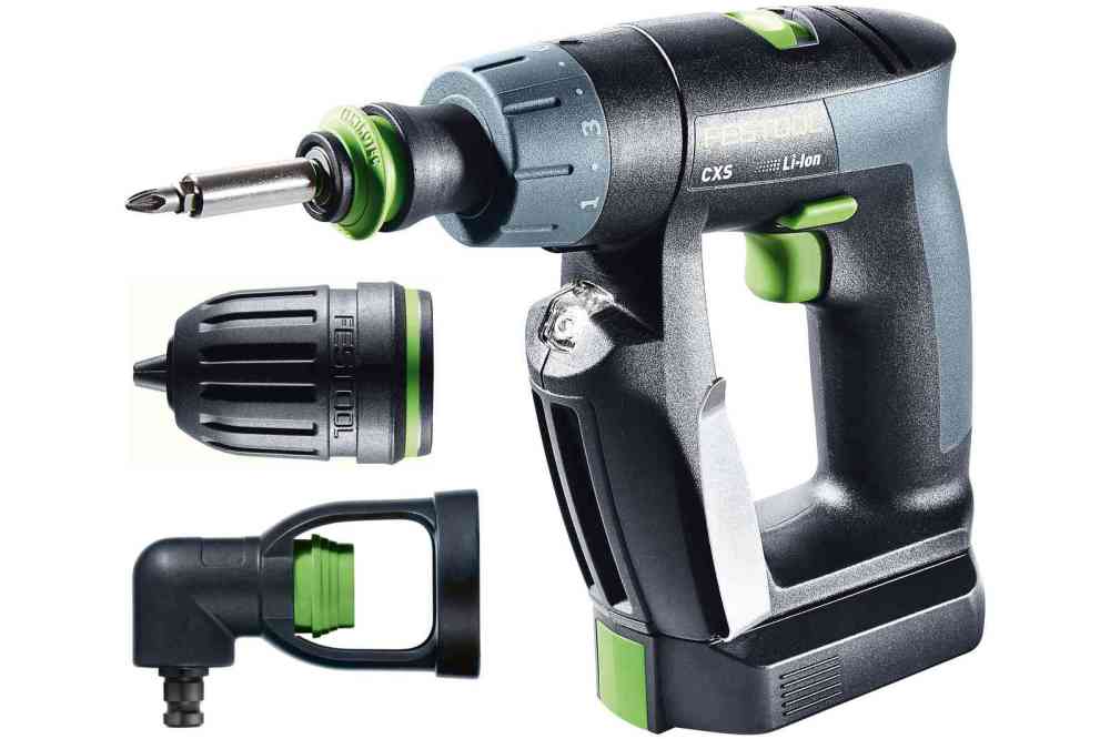 Festool 6-Plus CXS 2 Compact Cordless 10.8 Volt Drill Driver - Ascmtools