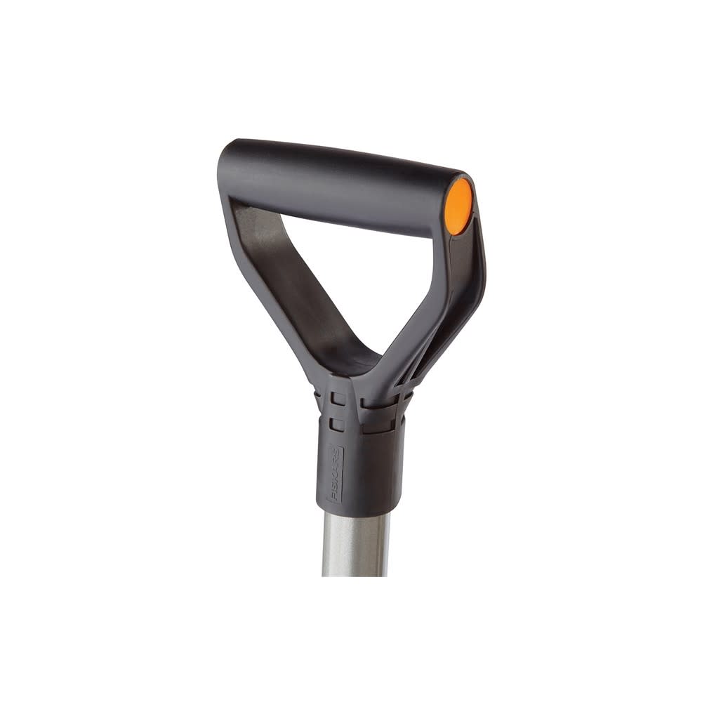 Fiskars 51″ Ergo D Handle Square Point Steel Transfer Shovel - Ascmtools