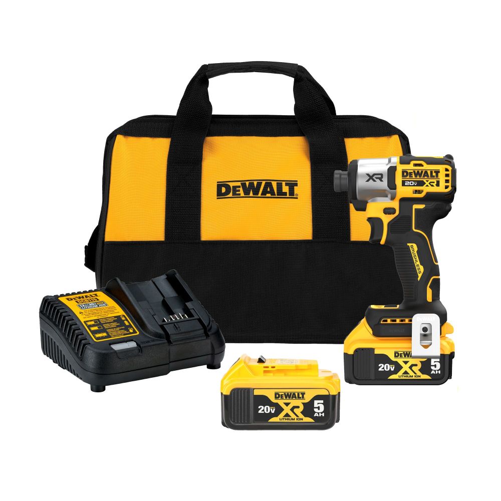 DEWALT 20V MAX XR 1/4″ Impact Driver Kit - Ascmtools