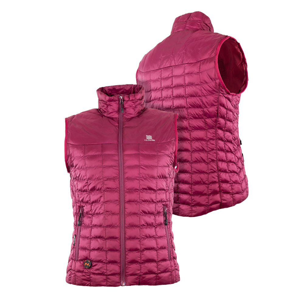Mobile Warming Backcountry Vest Womens 7.4V Burgundy Large - Ascmtools