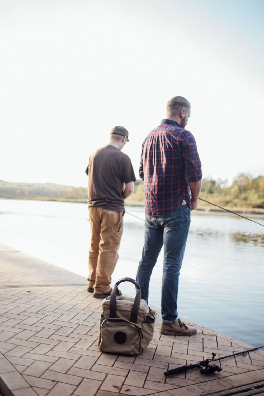 Duluth Pack 13 Liter Capacity Khaki Soft Sided Tackle Box - Ascmtools