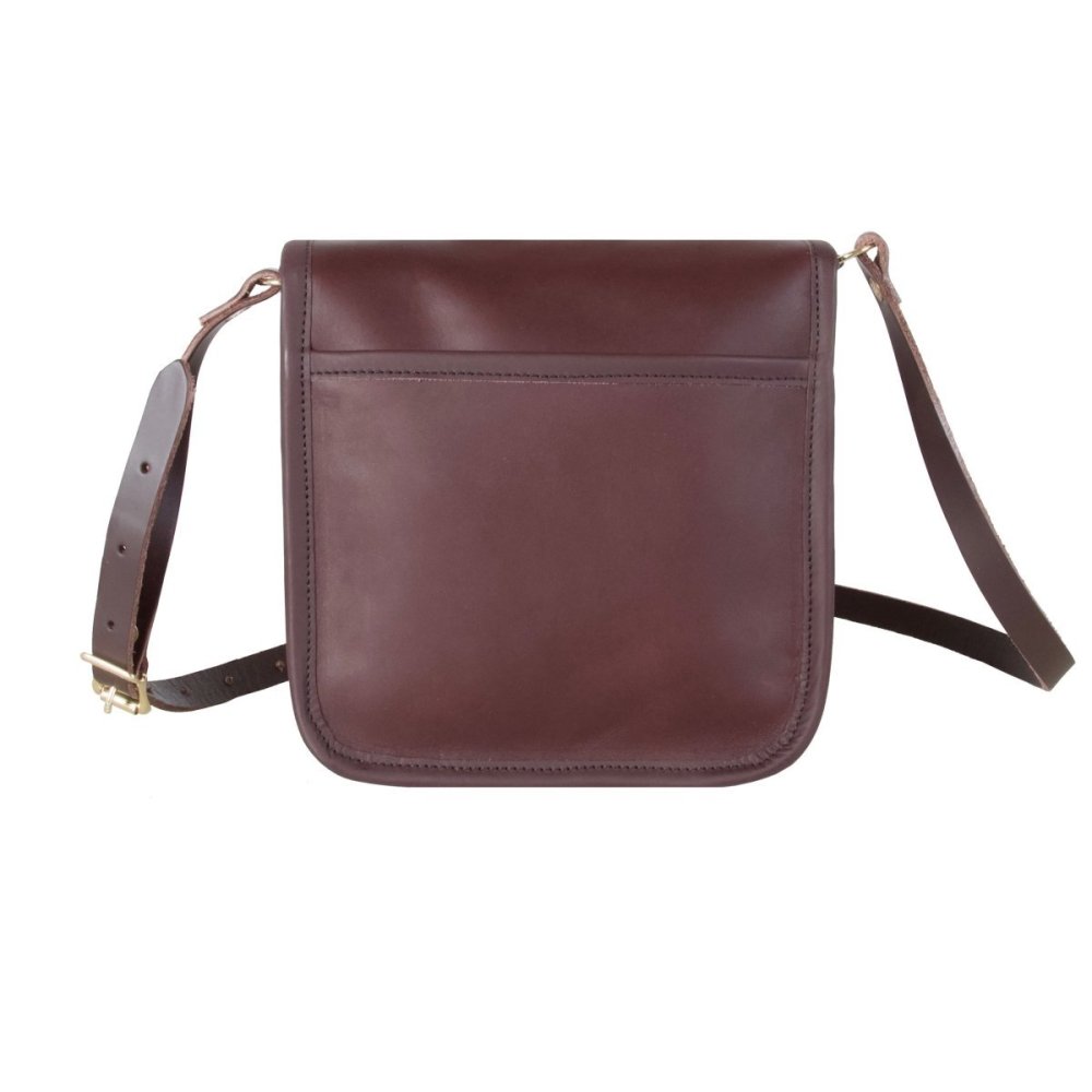 Duluth Pack 4 Liter Capacity Brown Leather Mini Haversack - Ascmtools