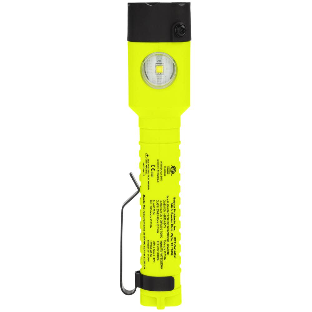 Nightstick Intrinsically Safe Dual-Light Flashlight with Dual Magnets - Ascmtools