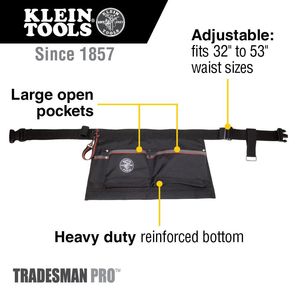 Klein Tools Tradesman Pro Tool Pouch Apron - Ascmtools